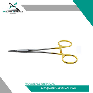 Portaagujas Olsen Hegar de Alta Calidad, Tijeras de Acero Inoxidable con Punta Recta, Certificación CE ISO, para Cirugía Plástica - Product Image 4