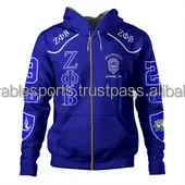 Nouveau sweat à capuche décontracté Zeta Phi Beta Divine Nine imprimé par sublimation intégrale pour l'hiver - Product Image 2