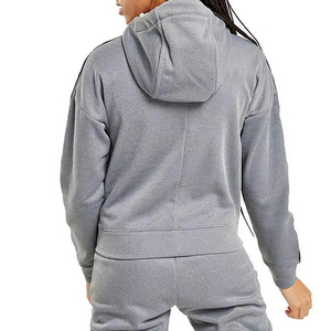 Trajes Deportivos de Mujer con Logotipo Personalizado de Alta Calidad, 100% Algodón, Forro Polar Transpirable, Ropa Deportiva Elegante para Damas - Product Image 4