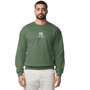 เสื้อสเวตเตอร์คอกลมสำหรับผู้ใหญ่ผู้ชายสีเขียวพรีเมี่ยมผ้าฝ้ายเสื้อแขนยาวลำลองเสื้อนุ่มสบายเสื้อผ้าเปล่า - Product Image 2