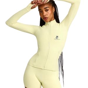 Women's Zip Up <b>Workout</b> <b>Jacket</b> Lightweight Breathable Athletic Sportswear for Gym Running Training Custom Logo Private Label - Product Image 1