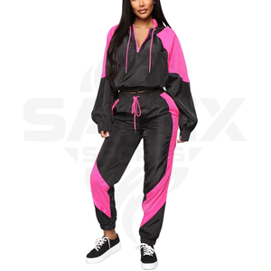 Trajes Deportivos Cortavientos para Hombre, de Alta Calidad, Ligeros, de Spandex/Poliéster, con Patrón Sólido, Transpirables, Personalizables, para Verano - Product Image 1