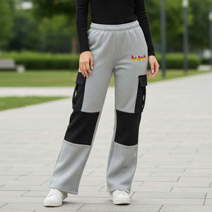 Pantalones Deportivos de Mujer a la Moda, Multicolores, Diseño Sencillo, 100% Algodón, Estilo Holgado, para Uso en Exteriores, Gran Venta 2026 - Product Image 1