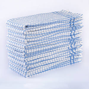 Lot de 6 torchons de cuisine 100% coton gaufré personnalisable Fournitures de nettoyage durables - Product Image 2