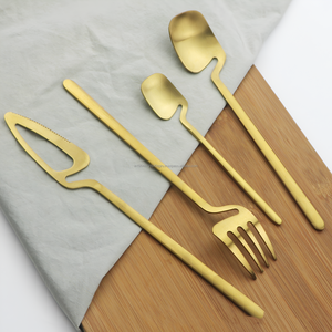 Best Quality Rainbow Color Shiny Mirror <b>Flatware</b> <b>Set</b> - Product Image 5