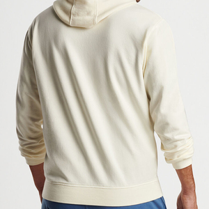 Sweat-shirt en coton modal et élasthanne pour homme, broderie 3D, logo personnalisé, tissu super doux, extensible dans 4 directions, respirant - Product Image 2