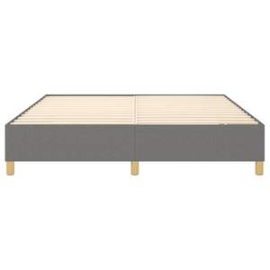 Dark Gray <b>King</b> Fabric <b>Bed</b> Frame Without <b>Mattress</b> Up-Holstered <b>Beds</b> for US Market Only - Product Image 5