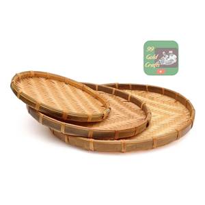 Cesta de Bambú Rústica Hecha a Mano, Venta Directa de Fábrica, Precio Económico al por Mayor para el Mercado Australiano - Product Image 4