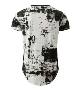 Camiseta Unisex de Gran Tamaño, Manga Corta, Color Sólido, de Alta Calidad, Estilo Urbano, Fabricantes Profesionales, Camisetas con Hombros Caídos - Product Image 2