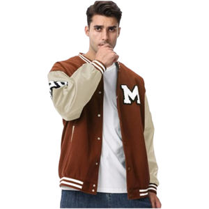 Fournisseur OEM ODM de vêtements de mode, vestes de baseball personnalisées en chenille pour clubs et équipes, avec patch brodé sur mesure, couleur personnalisable, collection printemps - Product Image 3