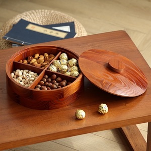 Modern Style Eco-friendly Wooden <strong>Chapati</strong> Container Durable Handmade Roti <strong>Box</strong> Flip Top Lid Tortilla Warmer Basket Freshness - Product Image 4