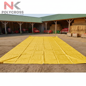 Lona Multiusos para Construcción, Lona Reforzada Impermeable de Plástico para Protección de Equipos Agrícolas, Uso en Exportación a India - Product Image 4