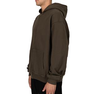 Sweat à capuche oversize en molleton 100 % coton épais, respirant, personnalisé, vintage, imprimé numériquement, écologique, anti-plis, idéal pour l'hiver - Product Image 1