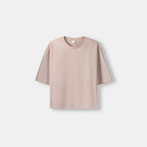 Camiseta de Hombre, Corte Regular, Algodón Peinado, Tejido de Punto, 220 Gramos, Secado Rápido, Transpirable, Cuello Redondo Pequeño, Camisetas para Hombre - Product Image 1