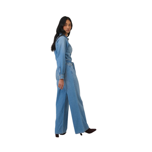Mono Casual de Pierna Ancha para Mujer, Ropa de Moda, Fabricante Mayorista OEM ODM - Product Image 2