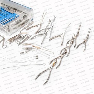 ENT Nasal Surgical Instrument Set Rhinoplasty & Septoplasty <b>Kit</b> Nasal Bone Crusher and Osteotome <b>Kit</b> ENT Surgery Tools Vaslcare - Product Image 4