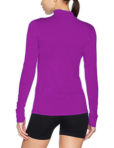 Jersey de Ciclismo Personalizado de Manga Larga para Adultos, Top de Poliéster Neón para Mujer, Venta al Por Mayor - Product Image 3