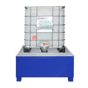 Vasca di contenimento IBC tipo GS1a verniciata con area di riempimento - Product Image 1