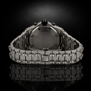Reloj Cronógrafo de Acero Inoxidable para Hombre, Moderno, Caja Redonda de 41 mm, Cristal de Zafiro, Esfera Analógica, Movimiento Mecánico, Cierre Plegable - Product Image 3