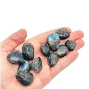 Chakralume Pierres Roulées Naturelles en Labradorite Polies à la Main, Cristal de Guérison, Méditation, Reiki, Énergie des Chakras, Décoration Spirituelle - Product Image 4