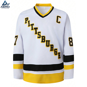 Jersey de Hockey sobre Hielo 2026, Color Blanco, Buen Proveedor, Precio al por Mayor, Diseño Único, Ropa Deportiva para Adultos, 100% Poliéster - Product Image 1