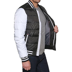 Veste matelassée streetwear légère de bonne qualité pour hommes, nouveau style, vente chaude, veste d'hiver matelassée pour hommes - Product Image 4