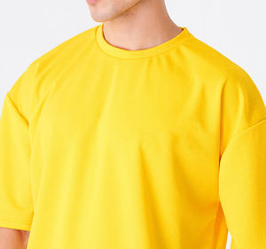 Conjunto de Dos Piezas de Verano para Hombre, Camiseta y Pantalones Cortos de Alta Calidad, Hombros Caídos, Tela de Algodón Transpirable, Tallas Grandes - Product Image 3