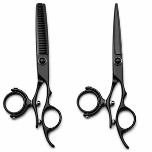Tijeras de Corte de Pelo Rectas y Afiladas de 6 Pulgadas, Tijeras Giratorias de Acero Inoxidable con Rotación de 720 Grados, para Mano Derecha - Product Image 6