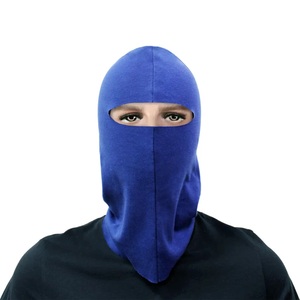 Unisex <b>Blue</b> <b>Balaclava</b> Full Face Cover 100% Polyester Outdoor Headwear Adult Size 56-58CM - Product Image 2