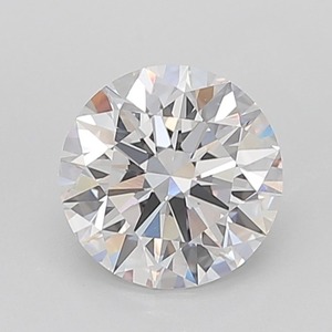 Diamant rond brillant cultivé en laboratoire, clarté VS1, coupe excellente, fantaisie légère, pour bague de fiançailles et fabrication de bijoux - Product Image 3