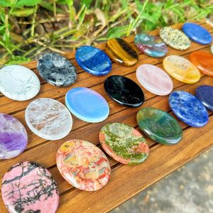 Piedras de Cristal Natural Pulido para Sanación, Reiki, Ecológicas, Piedras de la Preocupación, Piedras de Pulgar de Gemas Múltiples, Estilo Feng Shui Hechas a Mano, Venta al por Mayor - Product Image 2