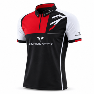 Camiseta Polo Deportiva con Sublimación Completa para Equipos de Carreras, Camisetas Polo de Fórmula, Camiseta de Carreras Personalizada para Hombre - Product Image 3