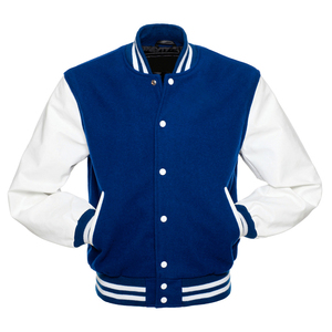 Custom Manufacturer High Quality Men's <b>Jackets</b> <b>Winter</b> OEM Embroidery Men's <b>Leather</b> Baseball Letterman Varsity <b>Jackets</b> - Product Image 5
