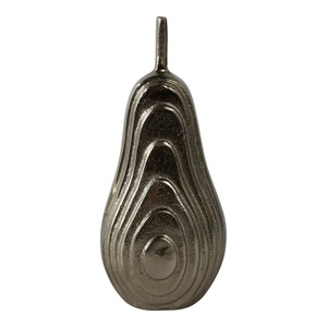 Sculpture de poire contemporaine, décoration artistique de table, forme irrégulière, design fait main pour le salon - Product Image 4