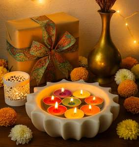 Bol décoratif en onyx rayé, centre de table, cadeau de mariage de luxe, cadeau d'entreprise, bol en pierre - Product Image 5