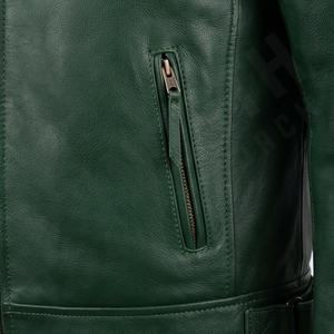Chaqueta de Motociclista de Cuero Genuino para Hombre de la Mejor Calidad, Nueva Colección de Invierno, Chaquetas de Motocicleta con Protecciones Desmontables Personalizadas - Product Image 5