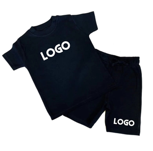 Ensembles de Vêtements d'Été Populaires 2026 pour Enfants en Gros – Tenues Courtes 2 Pièces pour Filles et Garçons - Product Image 1