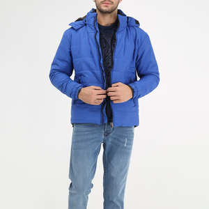 2026 Premium Quality New Fashion Wholesale <b>Warm</b> Canvas Stand Collar Bubble <b>Jacket</b> Men's Padded Customized Made in Pakistan - Product Image 3