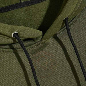 Sweat-shirt à capuche en molleton thermique pour homme, en coton épais, conçu pour un confort quotidien et la superposition hivernale - Product Image 6