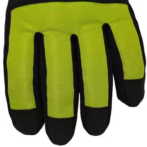 Gants de ski d'hiver unisexes de qualité supérieure, en cuir, imperméables, coupe-vent, respirants, isolés thermiquement, fermeture à boucle auto-agrippante - Product Image 5