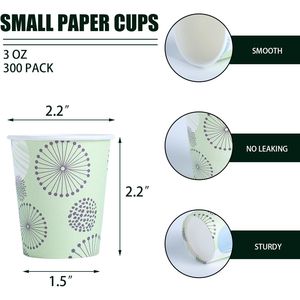 Confezione da 100 Bicchieri di Carta Bianchi da 3 oz con Bocca Stretta, Mini Bicchieri Usa e Getta per Bagno, Forniture per Bagno da 3 Once - Product Image 2