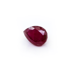 Rubis naturel de Bangkok en forme de poire 26,97 carats, pierre précieuse de rubis naturel taillée en facettes pour la fabrication de bijoux, prête à l'emploi - Product Image 3