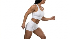 Ensemble de vêtements de sport pour femmes de qualité supérieure, soutien-gorge de sport à séchage rapide et short, tenue de sport - Product Image 6