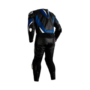 Overol de Trabajo de Poliéster Negro para Hombre con Detalles Azules y Blancos, Resistente a la Abrasión, Transpirable, Manga Larga, Uniforme Industrial, Talla XL - Product Image 5