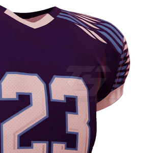 Uniforme de football américain sur mesure de la série Elite, imprimé OEM, grande taille, avec logo en twill cousu de qualité supérieure, pour match et entraînement. - Product Image 6