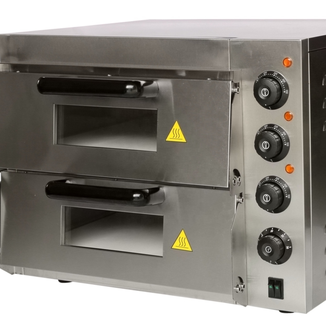 1 и 2 лотка электрическая Высококачественная Коммерческая печь для пиццы/хлебопечка