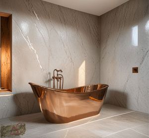 Bañera de Cobre Grand Opulence Aristocrat, Bañera de Cobre Martillado Royal Retreat - Product Image 5