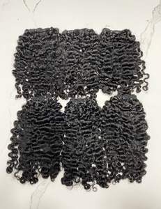 Pelo virgen rizado birmano de alta calidad Grado 12A Nuevos estilos CABELLO HUMANO para este verano - Product Image 3