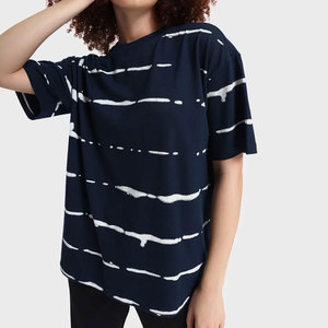 Nouveau design 2026 T-shirts oversize pour femmes, T-shirts à col rond pour femmes, fabriqués au Pakistan - Product Image 1