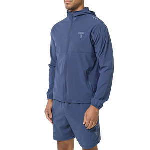 Ensemble coupe-vent et short personnalisé de haute qualité pour homme, ensemble short coupe-vent d'été unisexe, ensemble short en nylon bicolore - Product Image 1